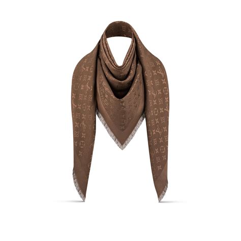 louis vuitton greige|Monogram Classic Shawl S00 .